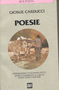  Giosue Carducci. Poesie. 308 p. Классик итальянской поэзии
